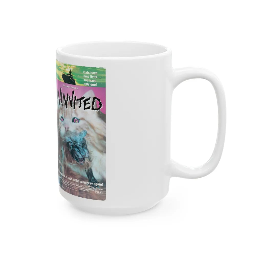 UNINVITED (VHS COVER) - White Coffee Mug-Go Mug Yourself