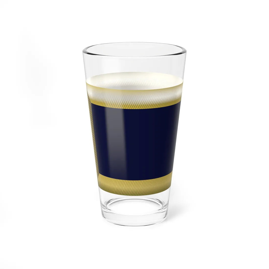 Union 2nd lt rank insignia (United States) (Military Rank) Pint Glass 16oz - Go Mug Yourself