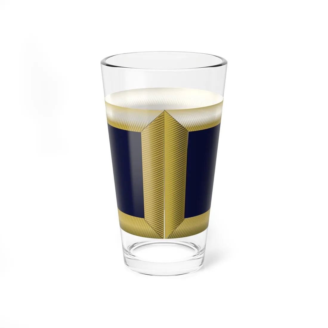 Union 2nd lt rank insignia (United States) (Military Rank) Pint Glass 16oz - Go Mug Yourself