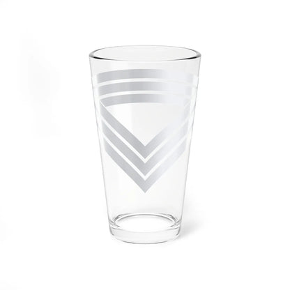 Union Army Infantry Quartermaster Sergeant (United States) (Military Rank) Pint Glass 16oz - Go Mug Yourself
