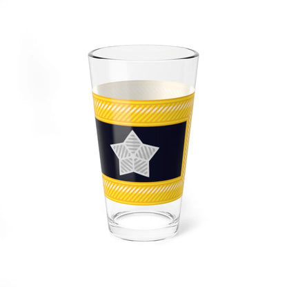 Union Army major general rank insignia (United States) (Military Rank) Pint Glass 16oz - Go Mug Yourself