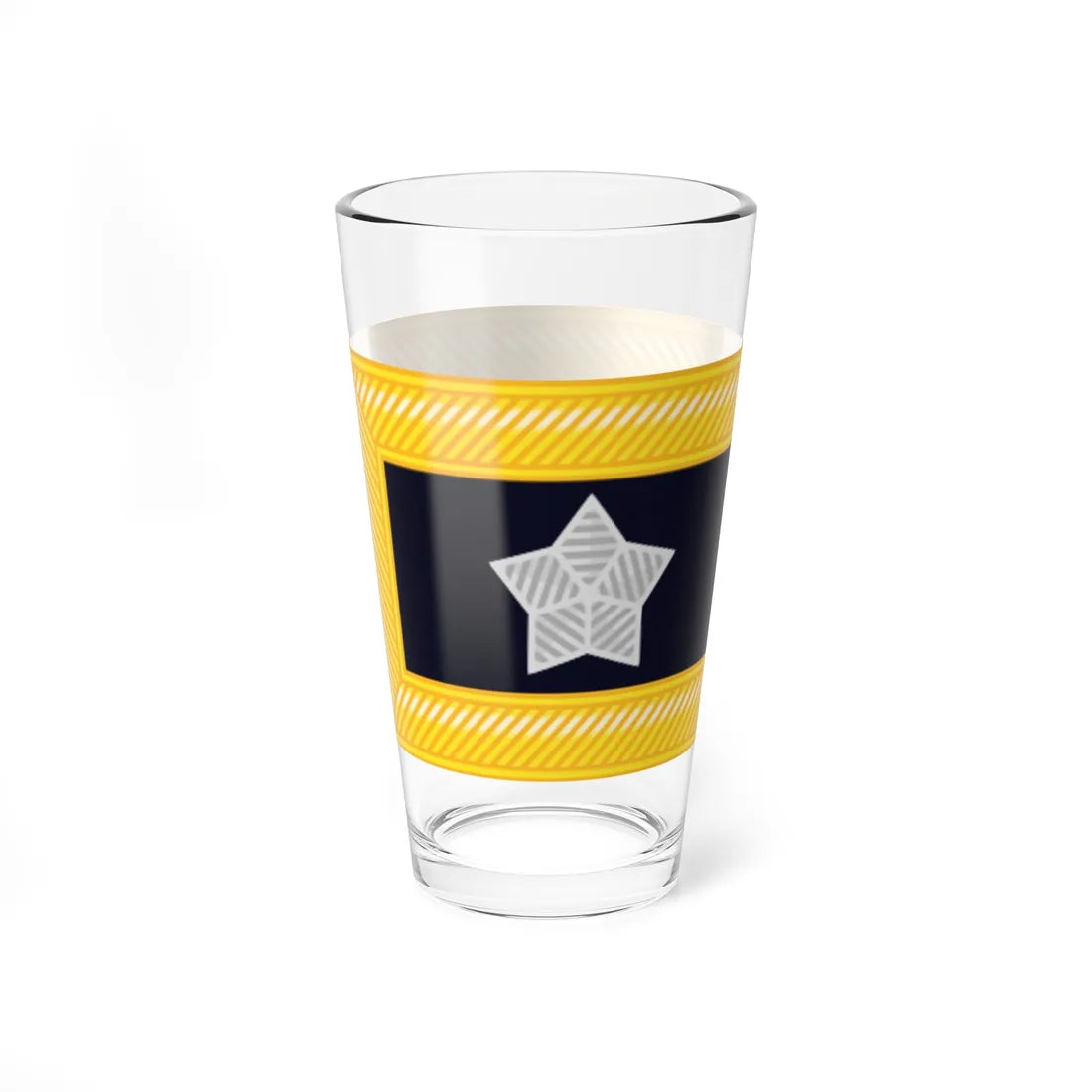 Union Army major general rank insignia (United States) (Military Rank) Pint Glass 16oz - Go Mug Yourself