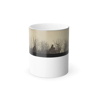 Union Artillery Unit With Horses and Cannons (U.S. Civil War) Color Changing Coffee Mug 11oz-11oz-Go Mug Yourself