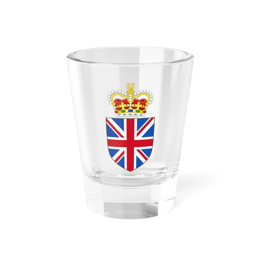 Union Badge of the United Kingdom (United Kingdom) (Coat of Arms) Shot Glass 1.5oz 1.5oz - Go Mug Yourself