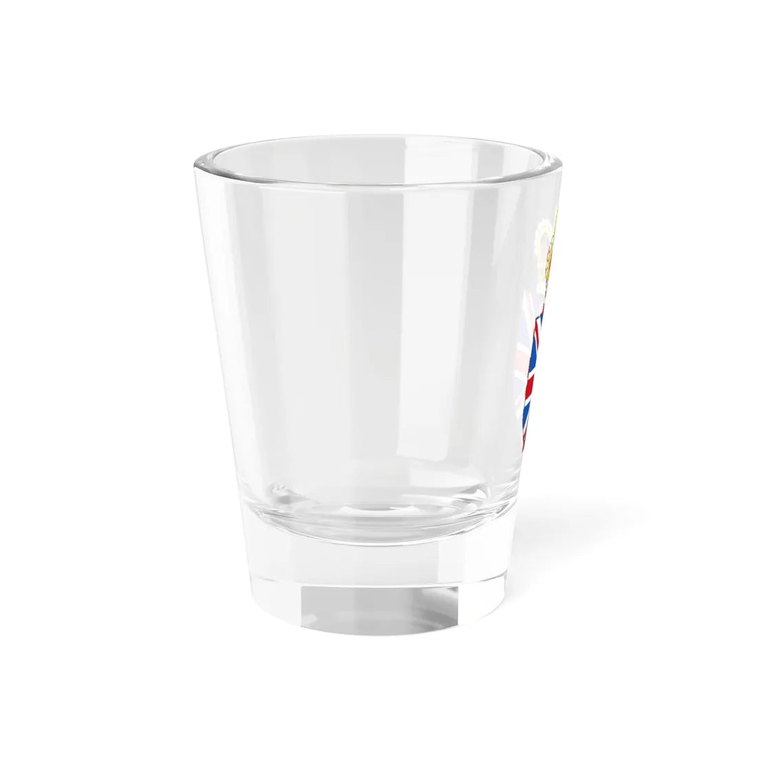 Union Badge of the United Kingdom (United Kingdom) (Coat of Arms) Shot Glass 1.5oz - Go Mug Yourself
