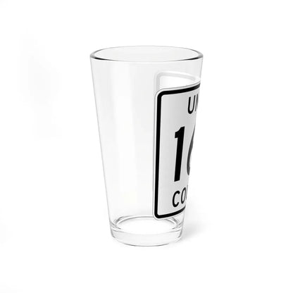 Union County Route 168 OH (Ohio) (Road Sign) Pint Glass 16oz - Go Mug Yourself