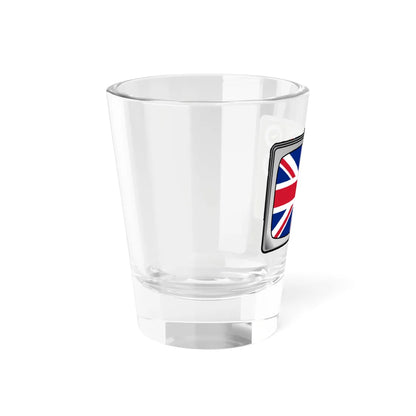 Union flag tv (United Kingdom) Shot Glass 1.5oz - Go Mug Yourself