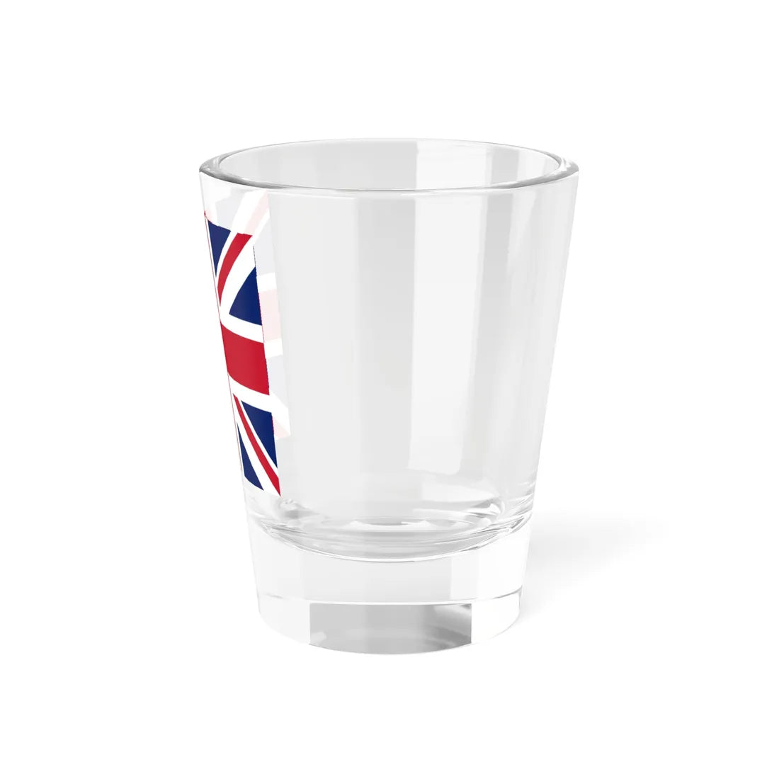 Union Jack square (United Kingdom) Shot Glass 1.5oz - Go Mug Yourself