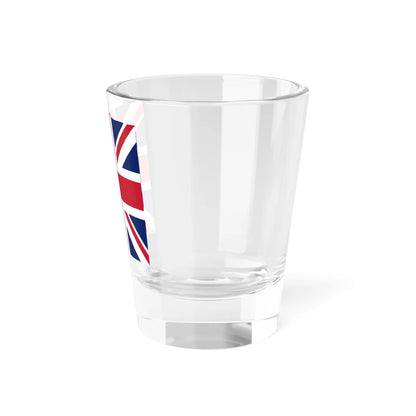 Union Jack square (United Kingdom) Shot Glass 1.5oz - Go Mug Yourself