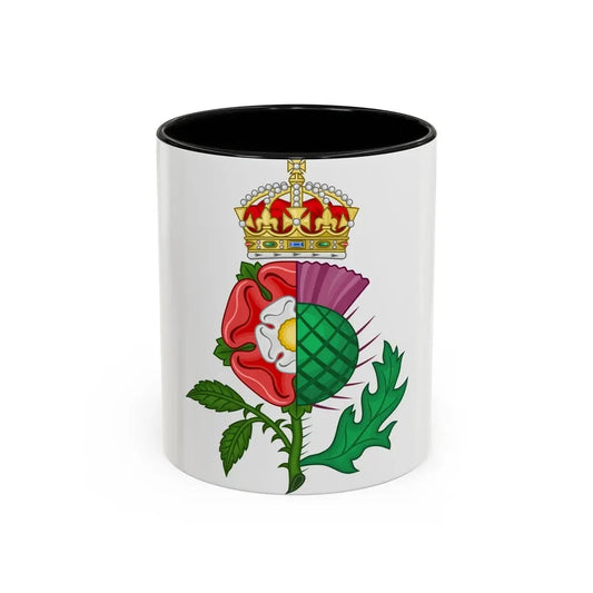Union of the Crowns Royal Badge - Accent Coffee Mug 11oz Black - Go Mug Yourself