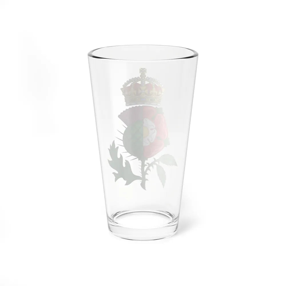 Union of the Crowns Royal Badge - Pint Glass 16oz-Go Mug Yourself