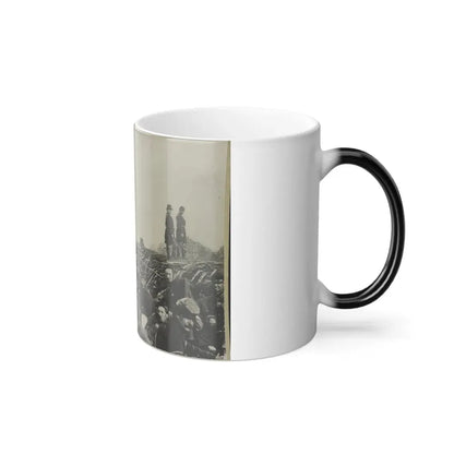 Union Soldiers Entrenched Along the West Bank of the Rappahannock River at Fredericksburg, Virginia (U.S. Civil War) Color Changing Coffee Mug 11oz - Go Mug Yourself