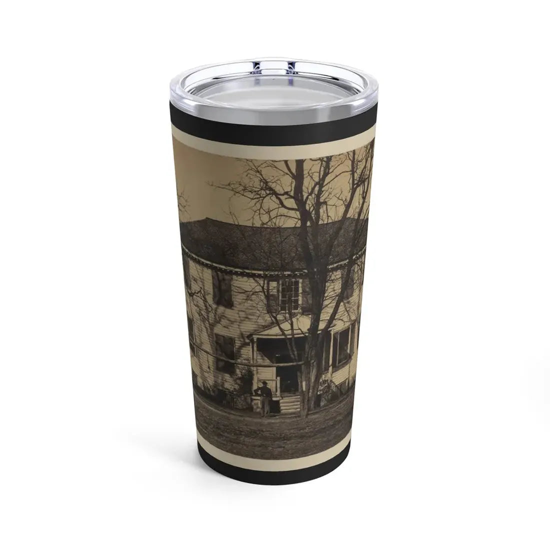 Union Soldiers In Front Of A House (U.S. Civil War) Tumbler 20oz 20oz - Go Mug Yourself