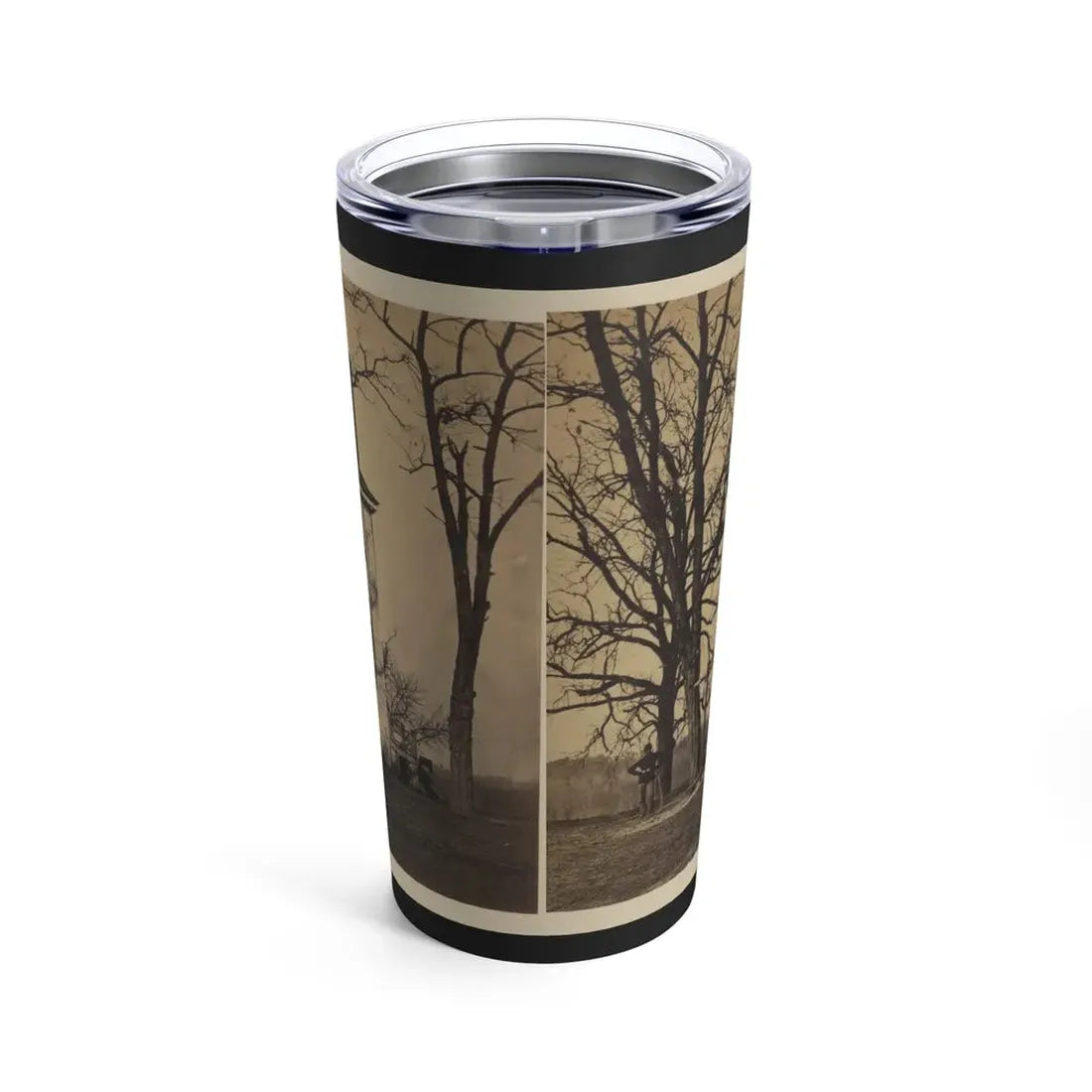 Union Soldiers In Front Of A House (U.S. Civil War) Tumbler 20oz - Go Mug Yourself