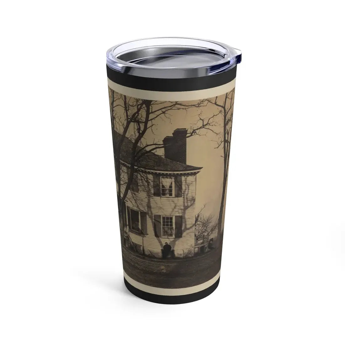Union Soldiers In Front Of A House (U.S. Civil War) Tumbler 20oz - Go Mug Yourself