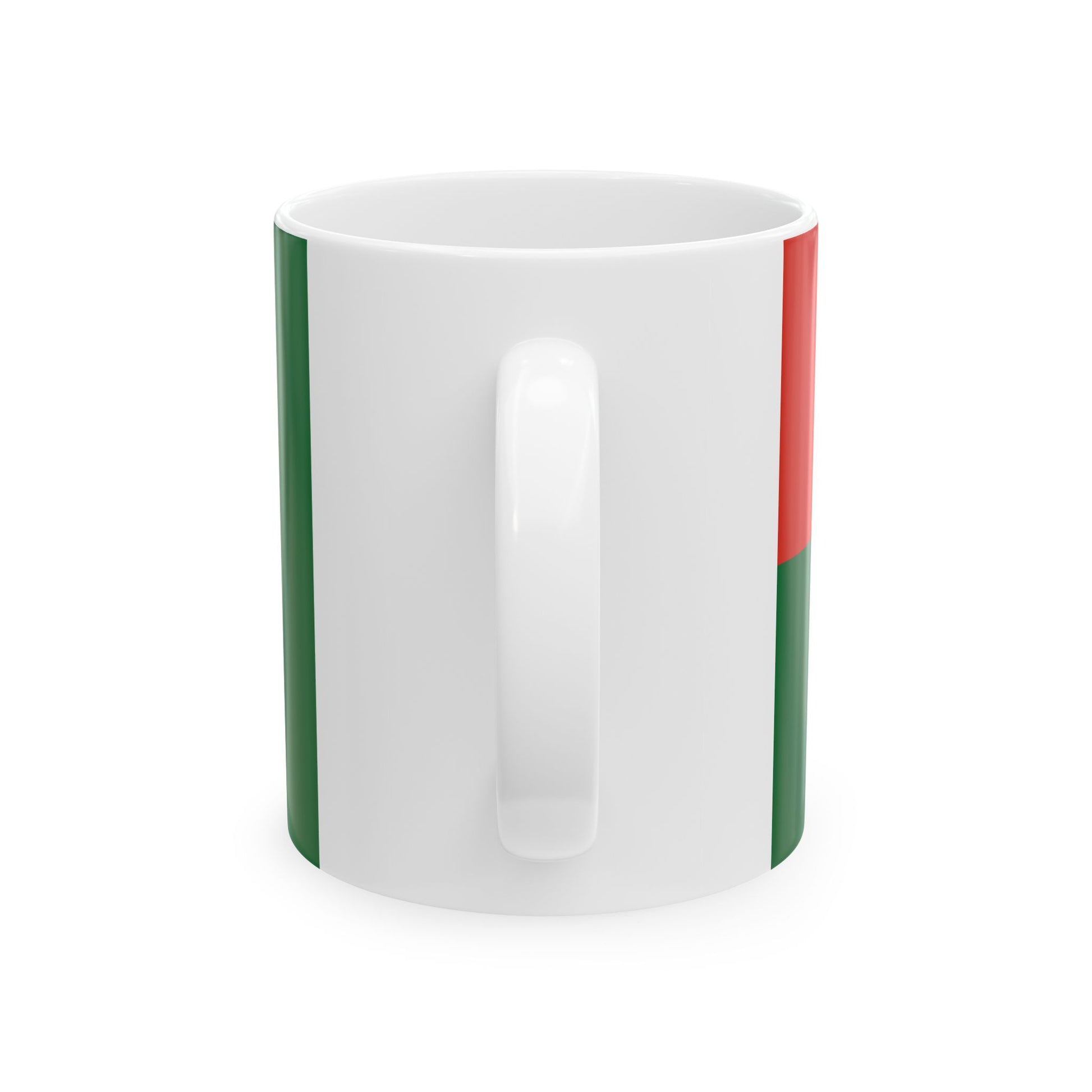 Union Solidarity and Development Association flag (Myanmar) White Coffee Mug-Go Mug Yourself