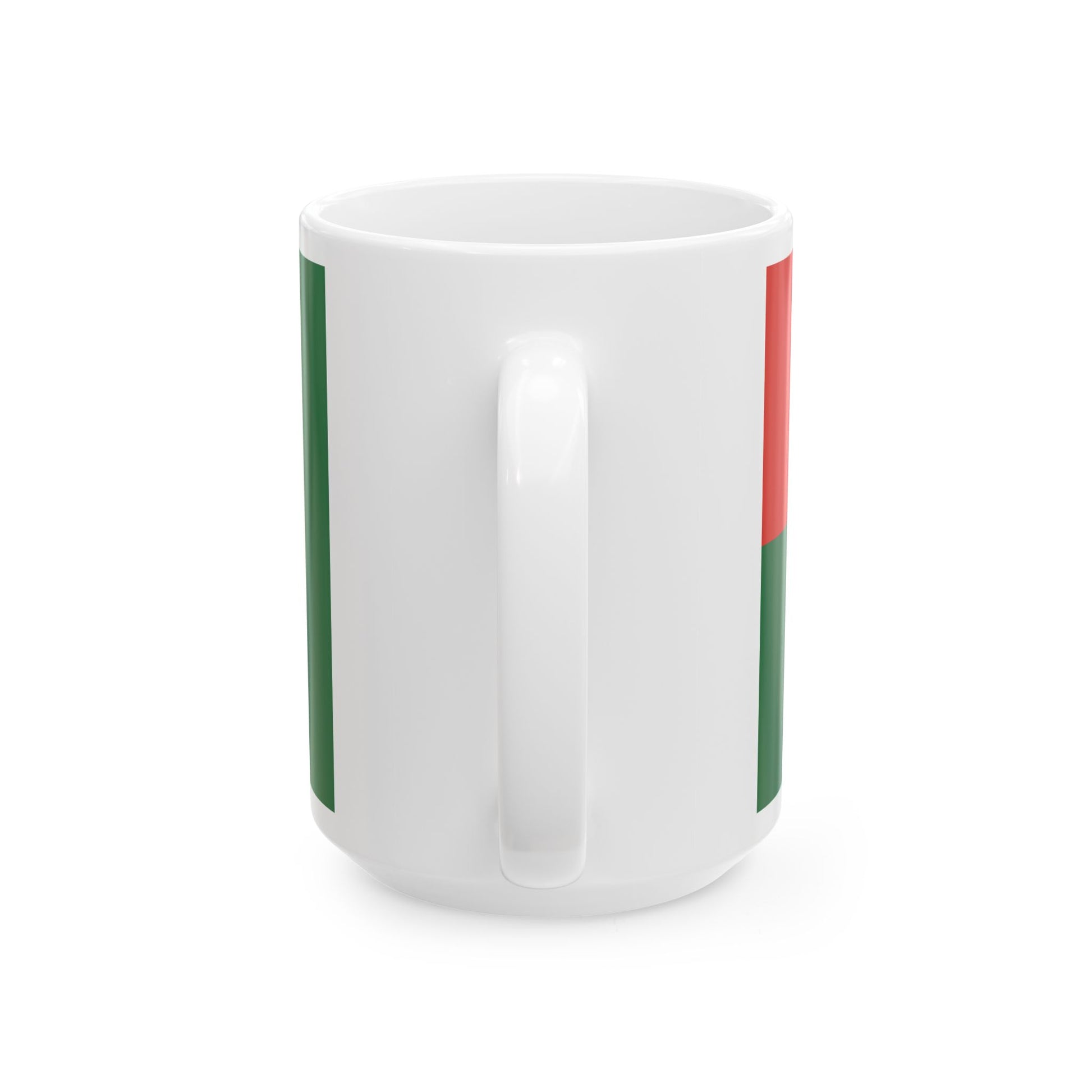 Union Solidarity and Development Association flag (Myanmar) White Coffee Mug-Go Mug Yourself