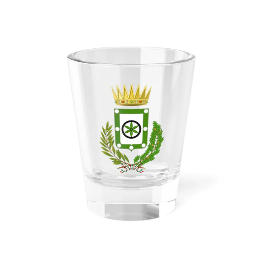 Unione Montana dei Comuni dellAppennino Reggiano-Stemma (Italy) (Coat of Arms) Shot Glass 1.5oz 1.5oz - Go Mug Yourself