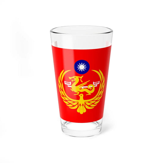 Unit Flag of Coast Guard of ROC (China) Pint Glass 16oz 16oz - Go Mug Yourself
