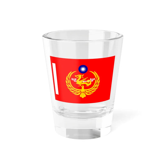Unit Flag of Coast Guard of ROC (China) Shot Glass 1.5oz 1.5oz - Go Mug Yourself