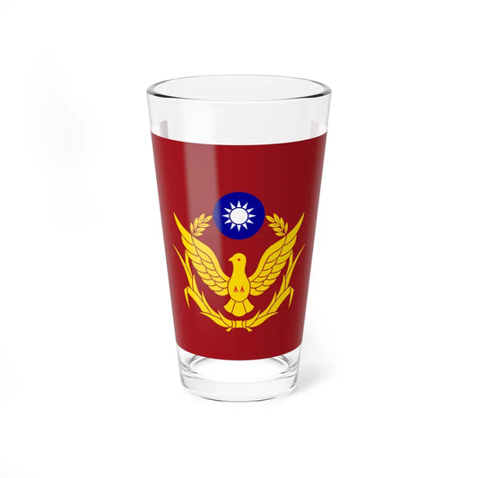 Unit Flag of ROC Police (China) Pint Glass 16oz 16oz - Go Mug Yourself