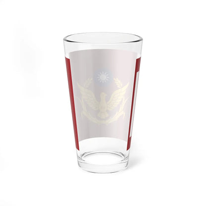 Unit Flag of ROC Police (China) Pint Glass 16oz - Go Mug Yourself