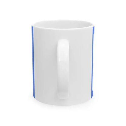Unit Flag of Volunteer Police of ROC (China) White Coffee Mug - Go Mug Yourself