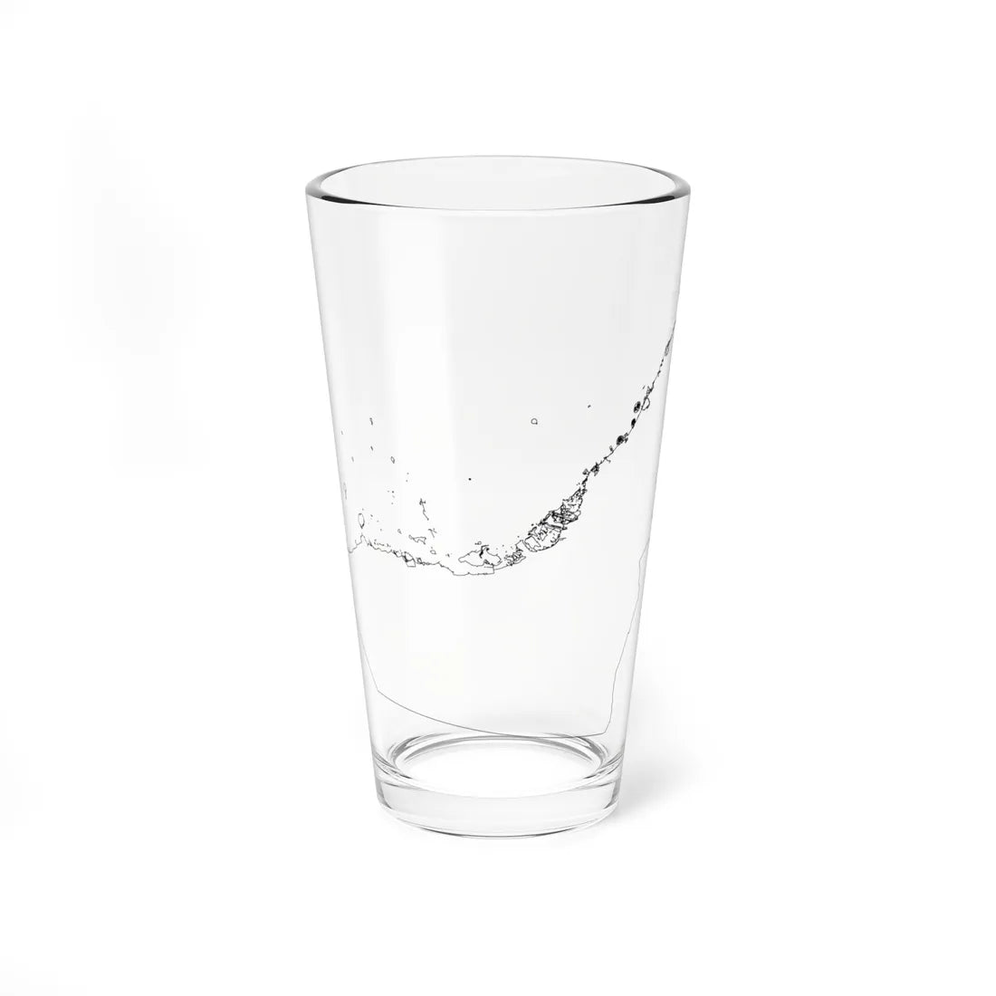 United Arab Emirates-Flagmap (United Arab Emirates) Pint Glass 16oz 16oz - Go Mug Yourself