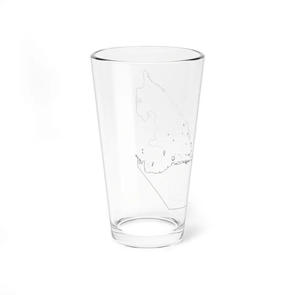 United Arab Emirates-Flagmap (United Arab Emirates) Pint Glass 16oz - Go Mug Yourself