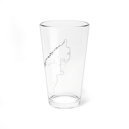 United Arab Emirates-Flagmap (United Arab Emirates) Pint Glass 16oz - Go Mug Yourself