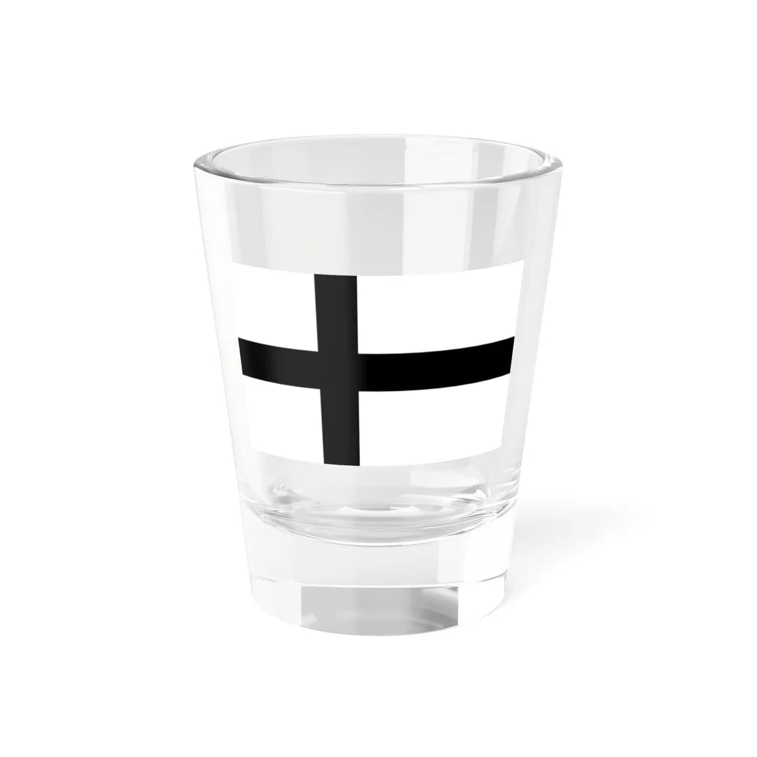 United Baltic Duchy flag (Latvia) Shot Glass 1.5oz 1.5oz - Go Mug Yourself