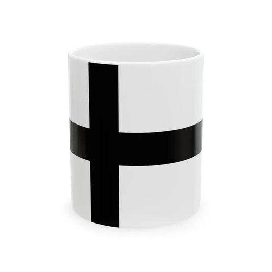 United Baltic Duchy flag (Latvia) White Coffee Mug 11oz - Go Mug Yourself