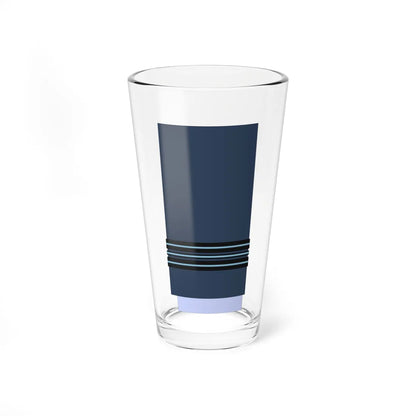United Kingdom AirForce OF 3 Sleeve (India) (Military Rank) Pint Glass 16oz 16oz - Go Mug Yourself