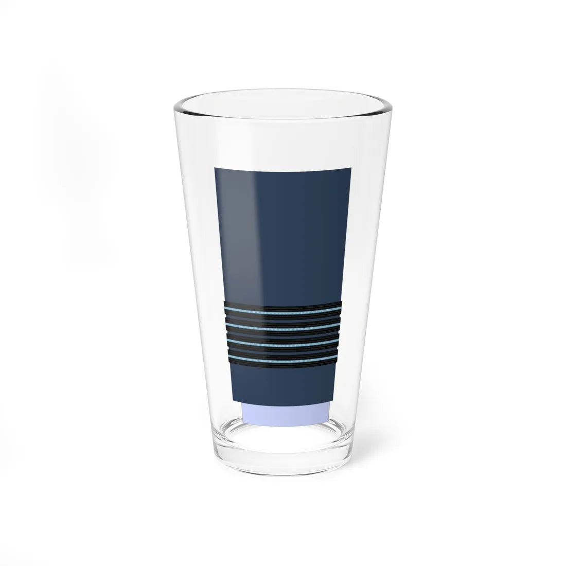 United Kingdom AirForce OF 5 Sleeve (India) (Military Rank) Pint Glass 16oz 16oz - Go Mug Yourself