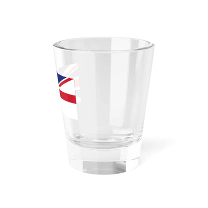 United Kingdom-England flag hybrid (England) Shot Glass 1.5oz - Go Mug Yourself