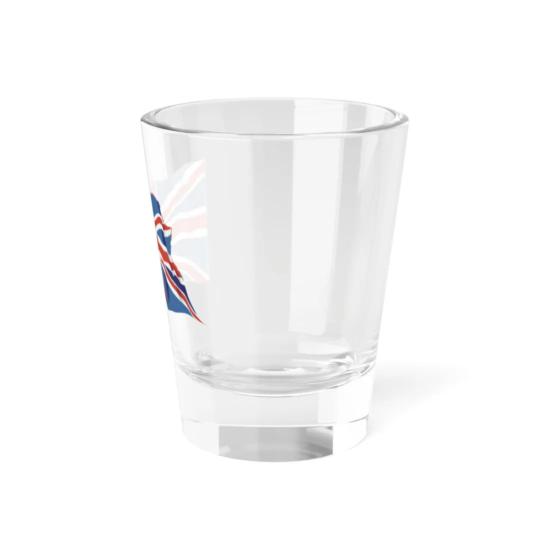 United Kingdom flag waving icon (United Kingdom) Shot Glass 1.5oz - Go Mug Yourself