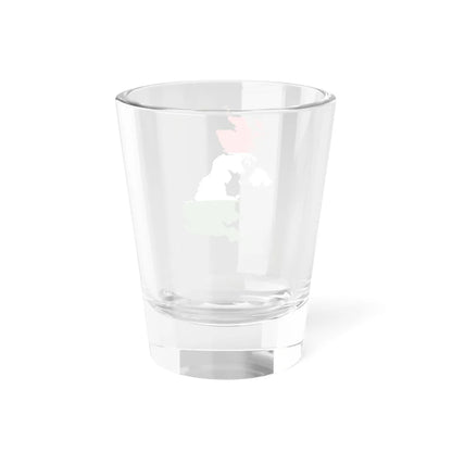 United Kingdom with British Republican flag (United Kingdom) Shot Glass 1.5oz - Go Mug Yourself