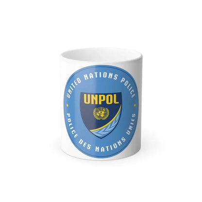 United Nations Police - Color Changing Coffee Mug 11oz - Go Mug Yourself