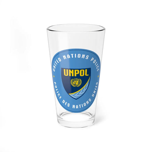 United Nations Police - Pint Glass 16oz-16oz-Go Mug Yourself