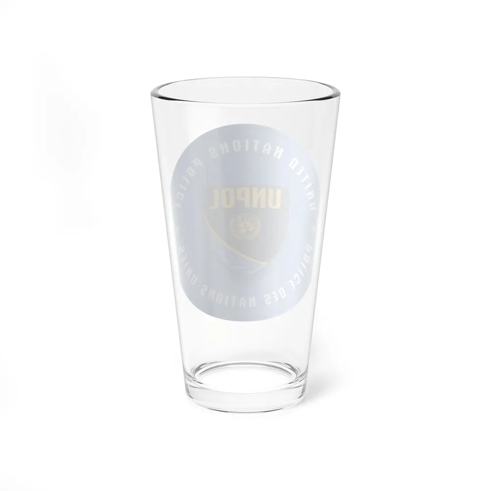 United Nations Police - Pint Glass 16oz-Go Mug Yourself