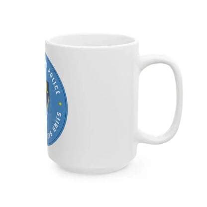 United Nations Police - White Coffee Mug - Go Mug Yourself
