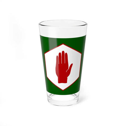 United northern ireland emblem (Ireland) Pint Glass 16oz 16oz - Go Mug Yourself