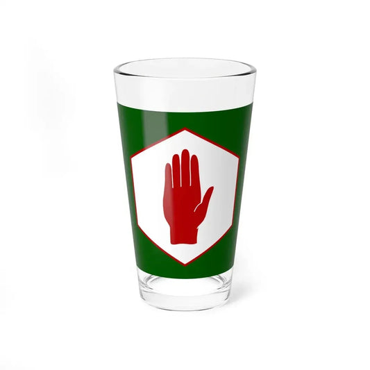 United northern ireland emblem (Ireland) Pint Glass 16oz 16oz - Go Mug Yourself