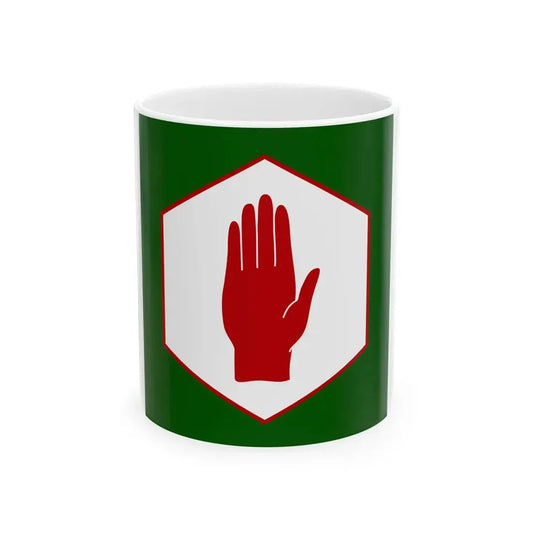 United northern ireland emblem (Ireland) White Coffee Mug 11oz - Go Mug Yourself