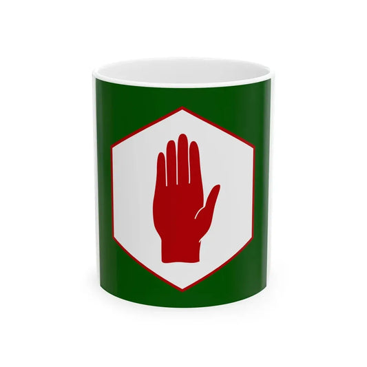 United northern ireland emblem (Ireland) White Coffee Mug 11oz - Go Mug Yourself