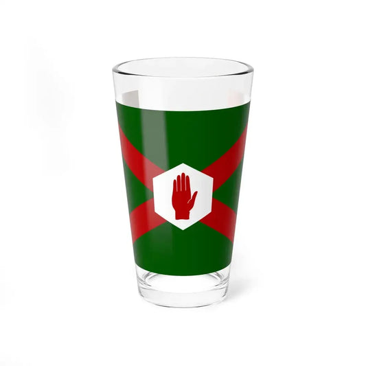 United northern ireland flag bland (Ireland) Pint Glass 16oz 16oz - Go Mug Yourself