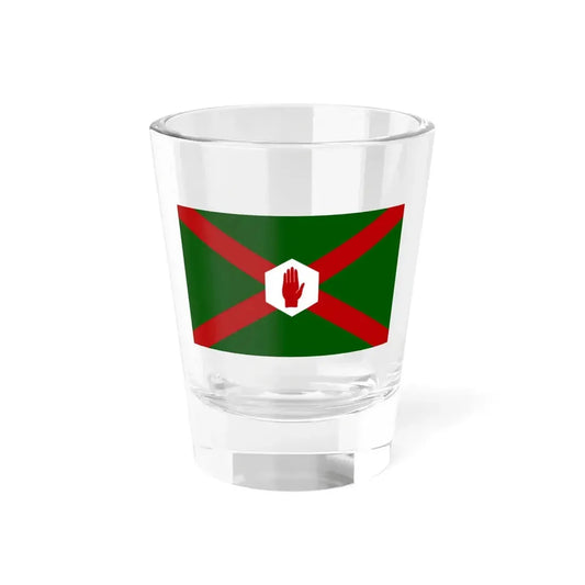 United northern ireland flag bland (Ireland) Shot Glass 1.5oz 1.5oz - Go Mug Yourself