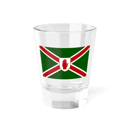 United northern ireland flag shield (Ireland) Shot Glass 1.5oz 1.5oz - Go Mug Yourself