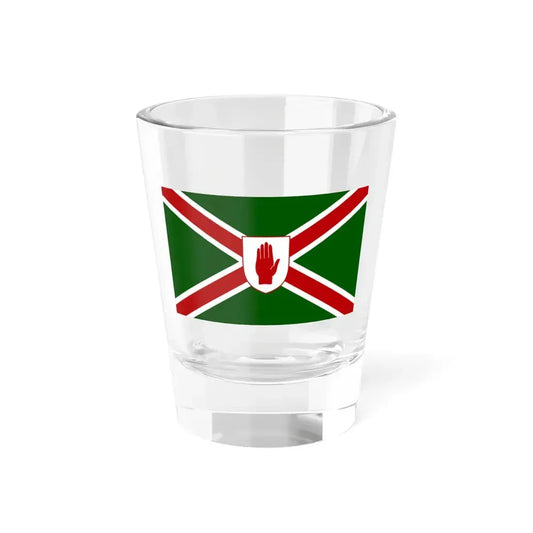 United northern ireland flag shield (Ireland) Shot Glass 1.5oz 1.5oz - Go Mug Yourself