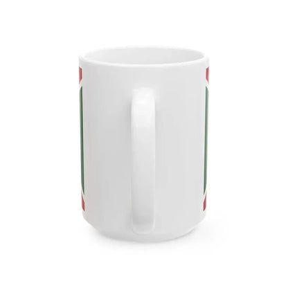 United northern ireland flag shield (Ireland) White Coffee Mug - Go Mug Yourself
